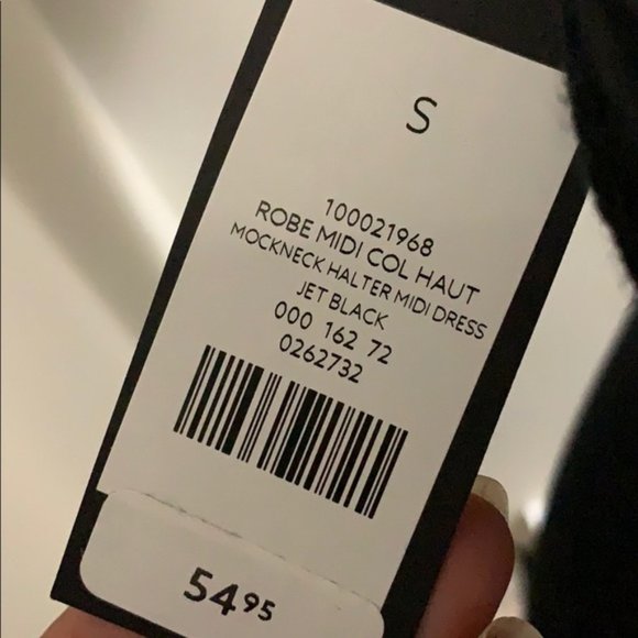 Dynamite Knit Halter Midi Dress - NWT - Picture 2 of 2